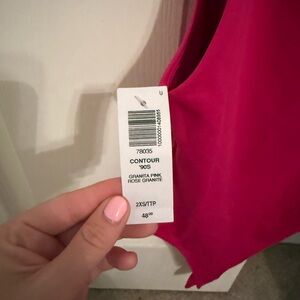 Aritzia Contour Bodysuit in Granita Pink